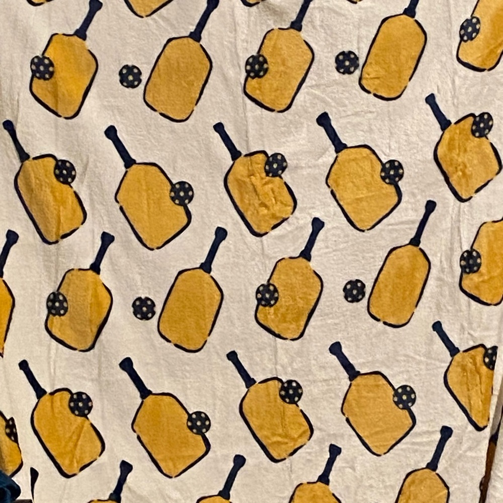 Pickleball Throw Blanket 50x60